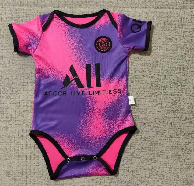 PSG Fourth Away Infant Soccer Jersey Kit 2020/21